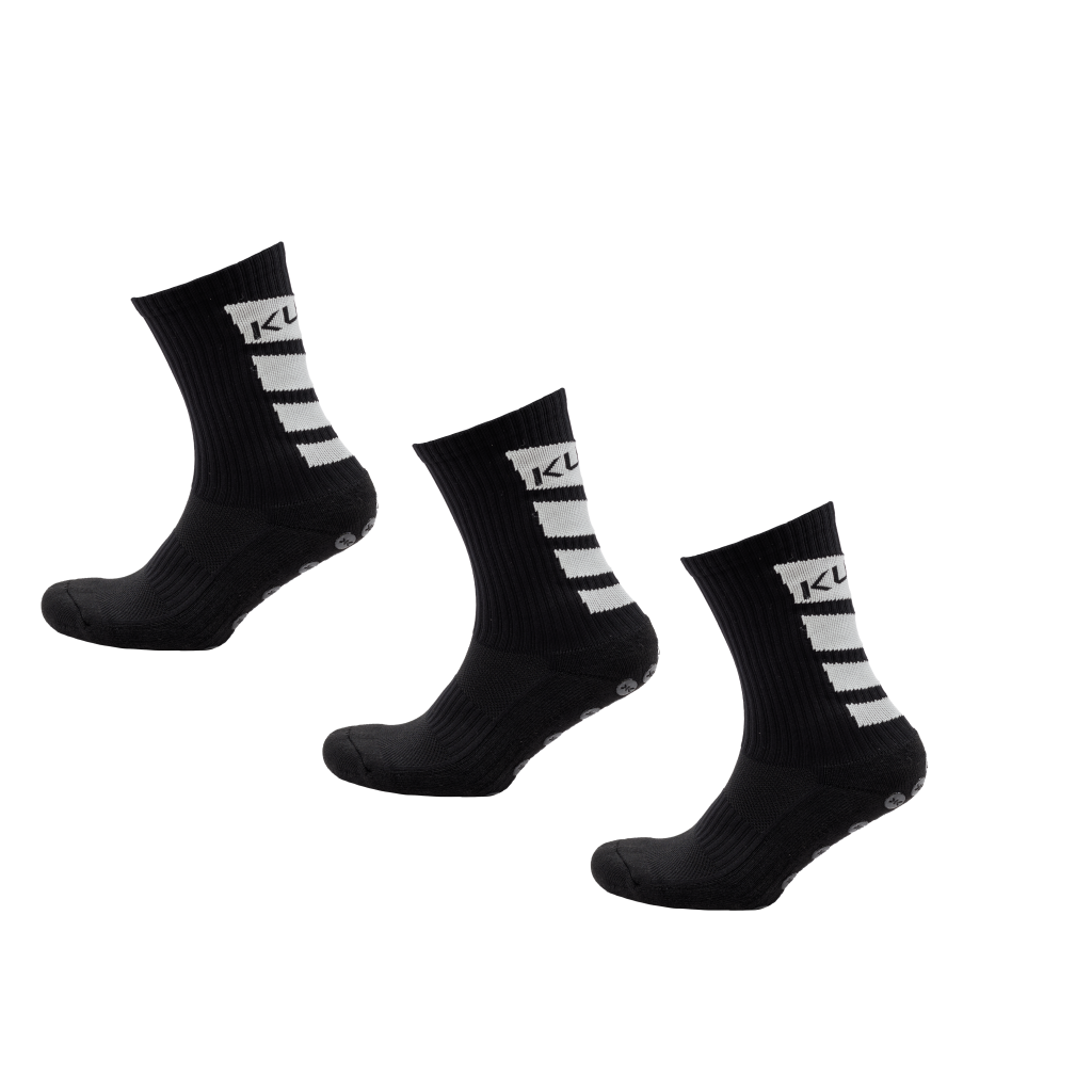 Kupe Active Grip Sock Combo - Calf Black