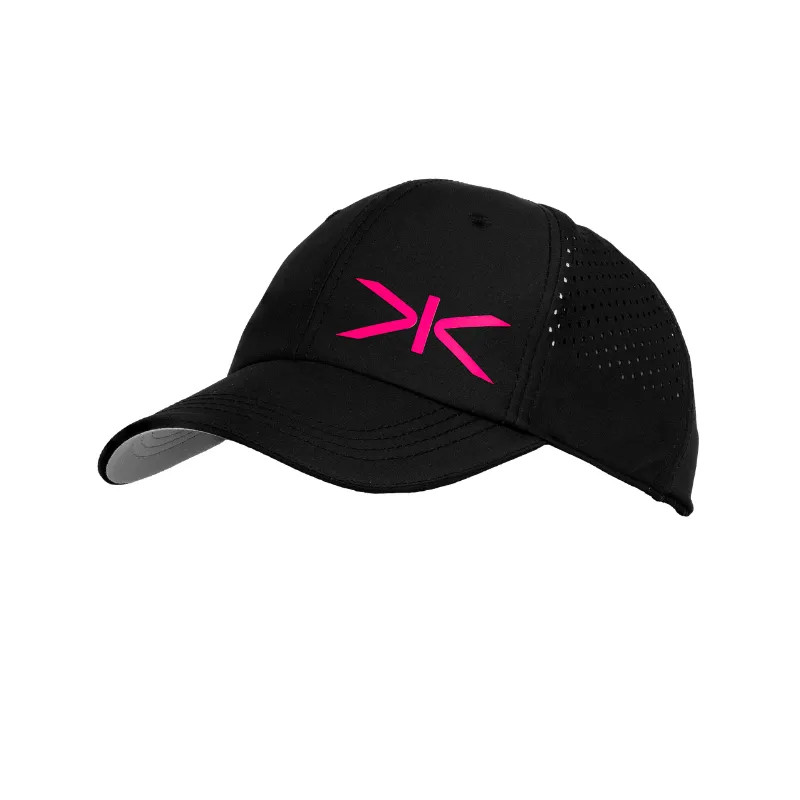 Anti-Sweat Sports Cap - Black/Pink