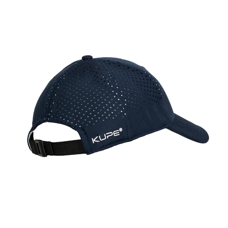 Anti-Sweat Sports Cap - Navy_White (2)