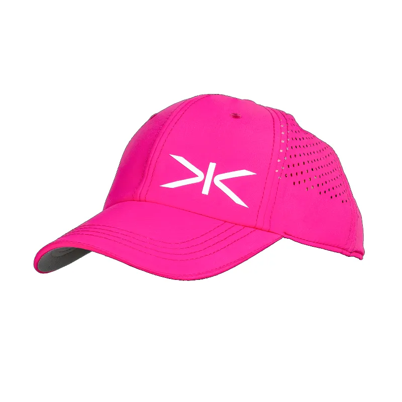 Anti-Sweat Sports Cap - Pink/White