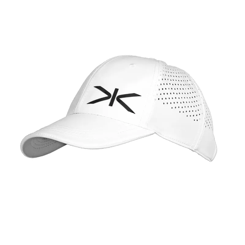 Anti-Sweat Sports Cap - White/Black