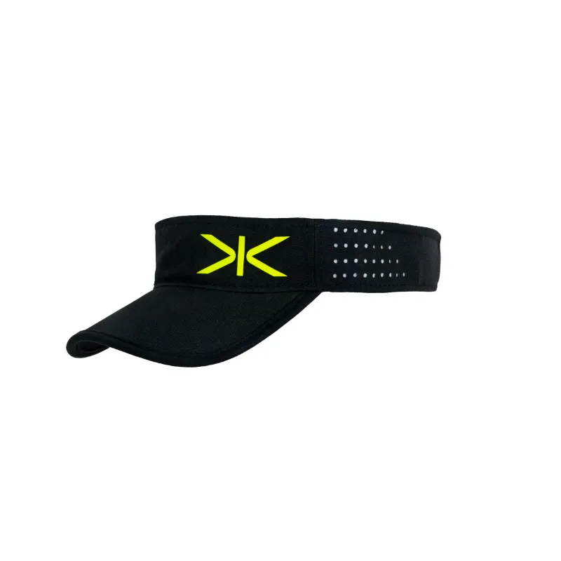 Anti-Sweat Sports Visor - Black/Lime