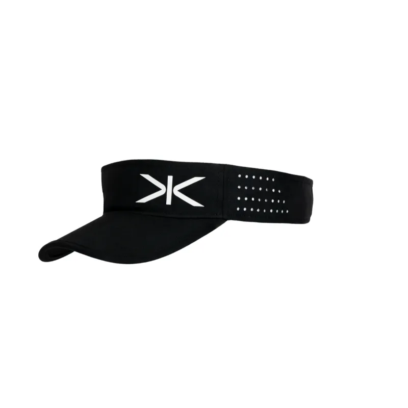 Anti-Sweat Sports Visor - Black/White