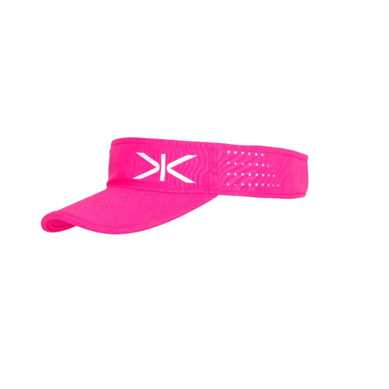 Anti-Sweat Sports Visor - Pink/White