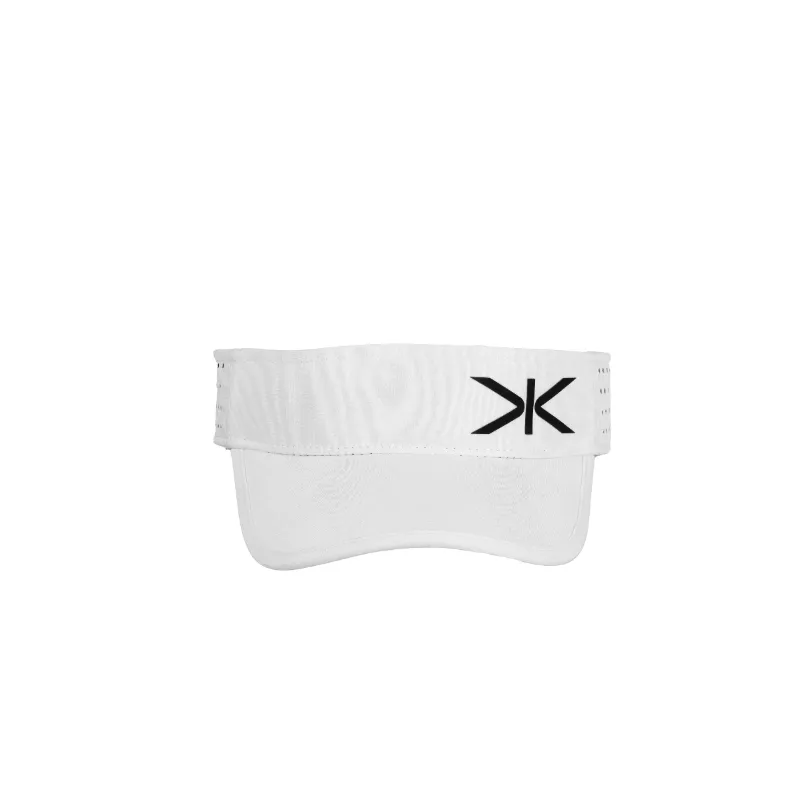 Anti-Sweat Sports Visor - White_Black (3)