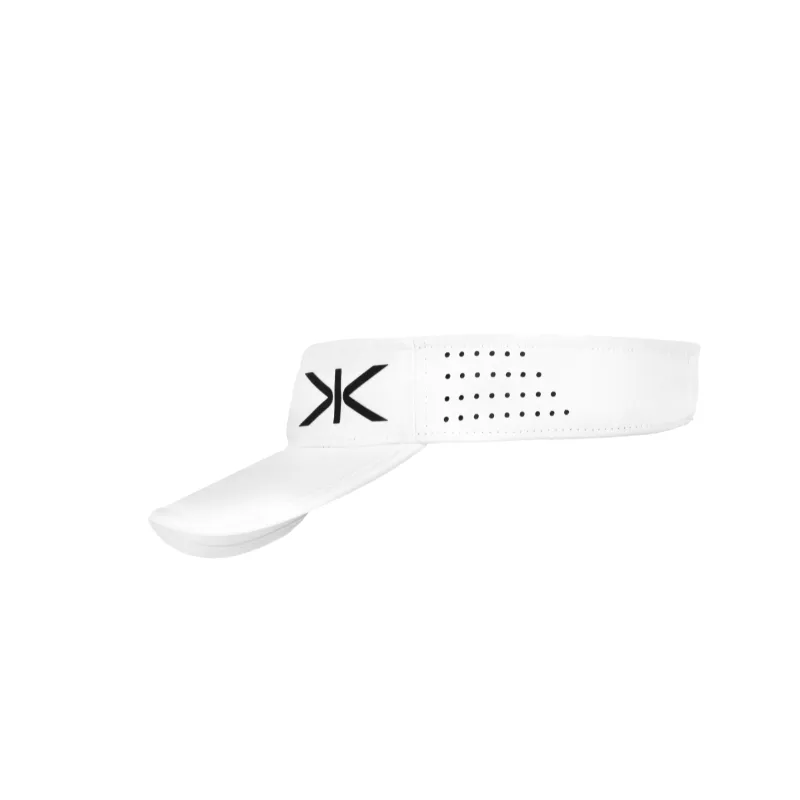 Anti-Sweat Sports Visor - White_Black (4)