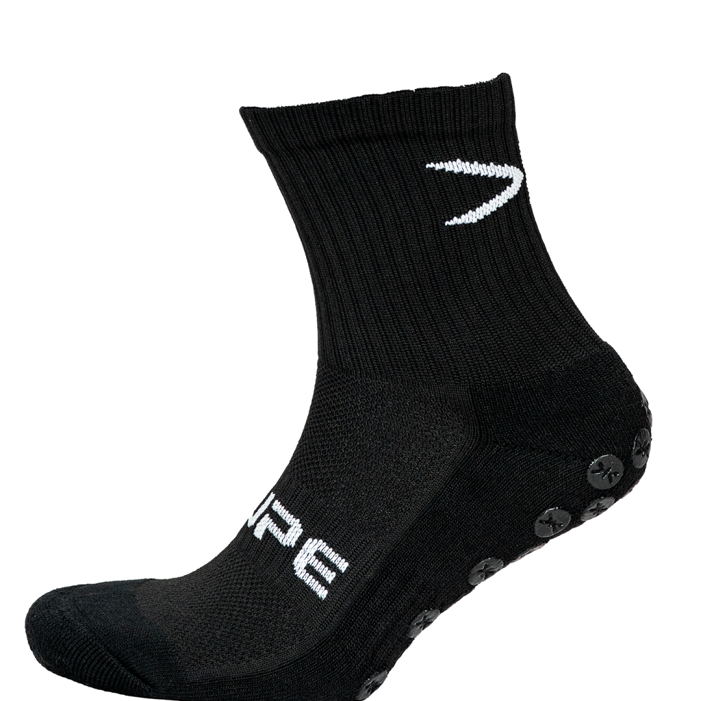 Ankle Grip Socks - Black
